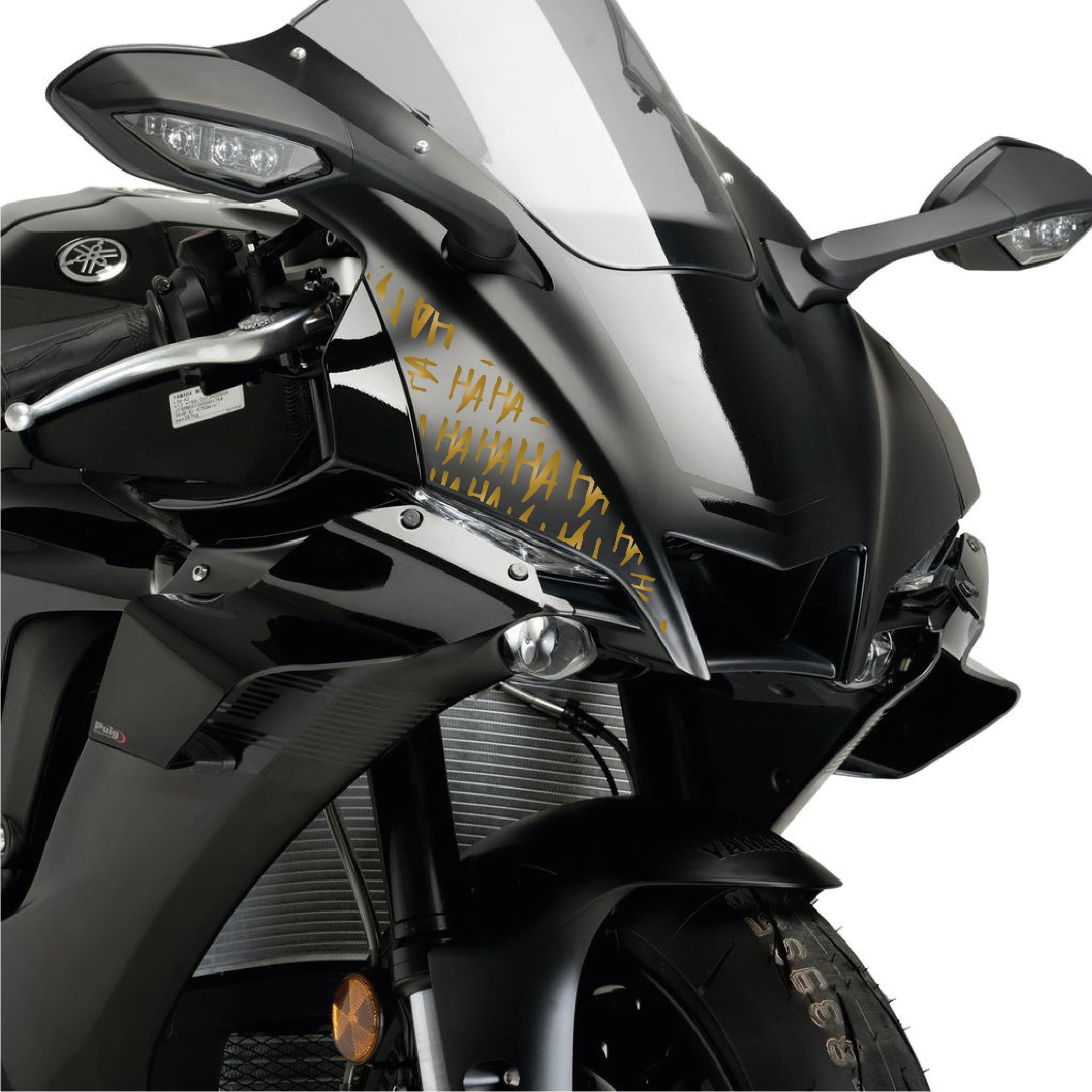 MARKALARJoker HAHA 25x25cm Folyo Kesim Evrensel Desen Kaplama Gold