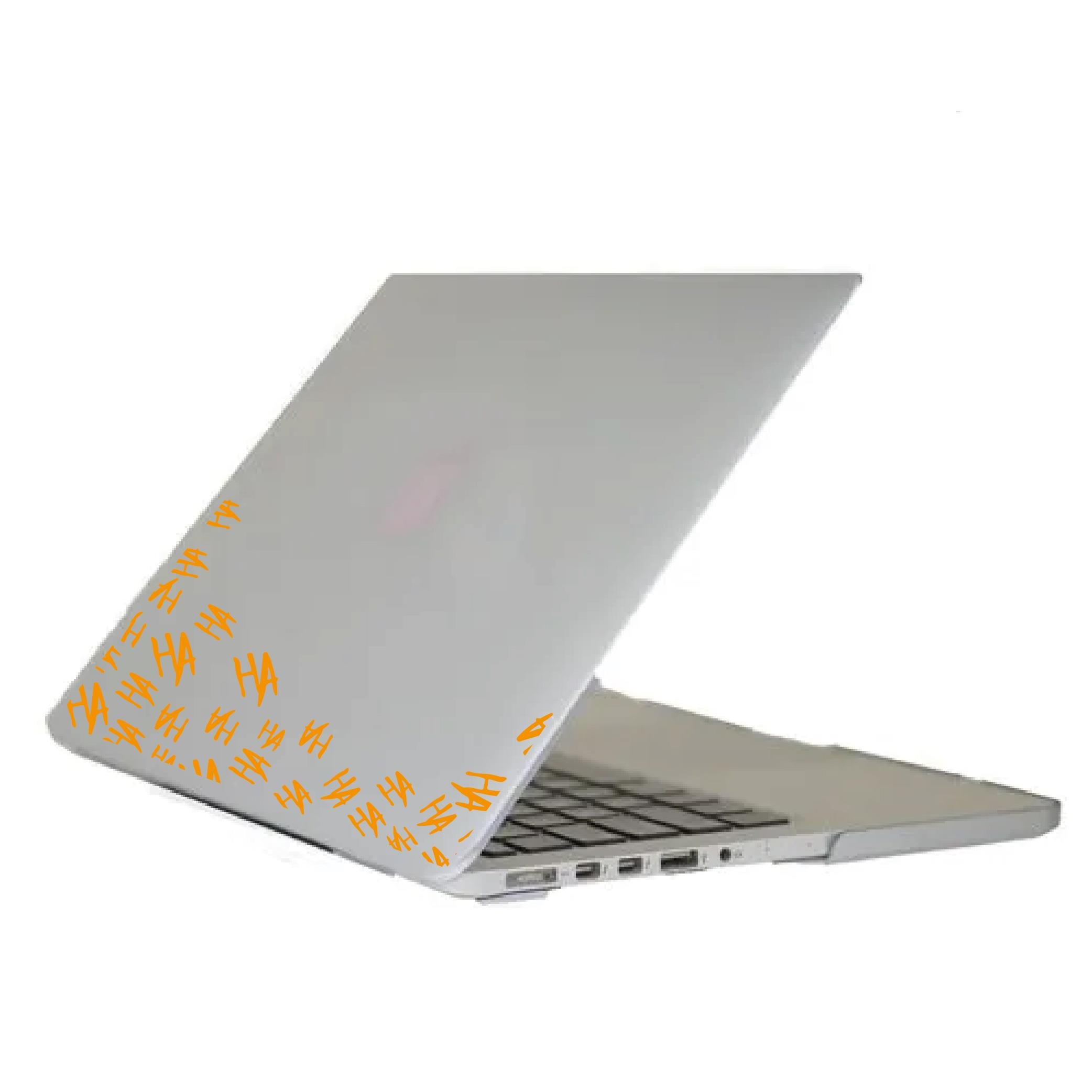 MARKALARJoker HAHA 25x25cm Folyo Kesim Evrensel Desen Kaplama Turuncu