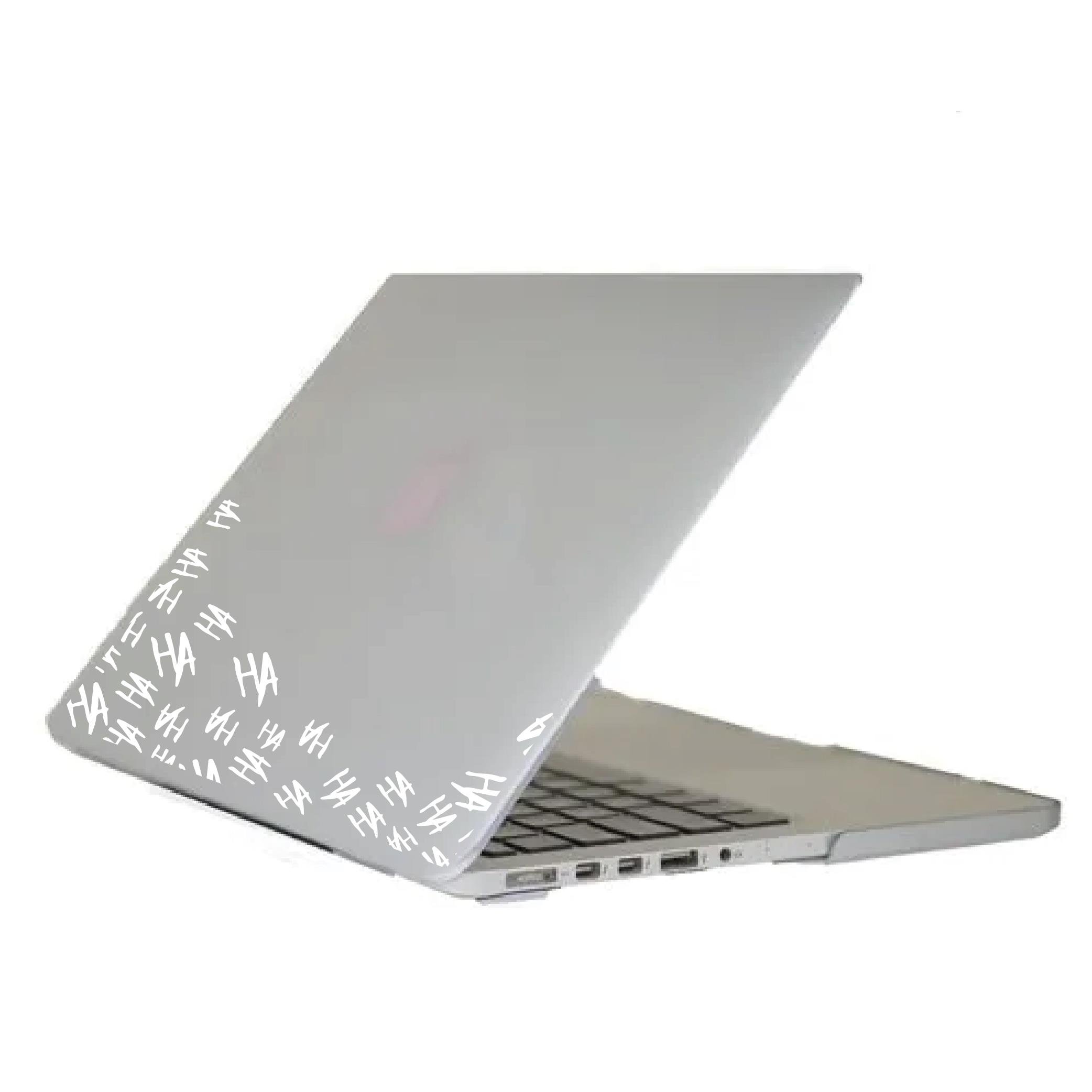 MARKALARJoker HAHA 25x25cm Folyo Kesim Evrensel Desen Kaplama Beyaz