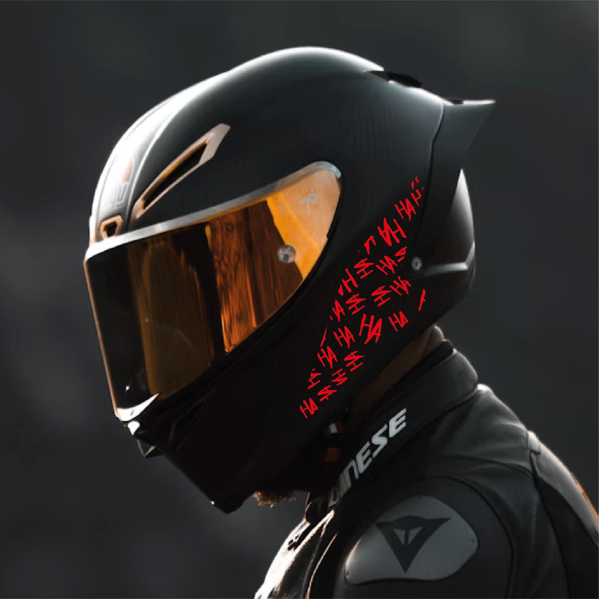 MARKALARJoker HAHA 25x25cm Folyo Kesim Evrensel Desen Kaplama Kırmızı