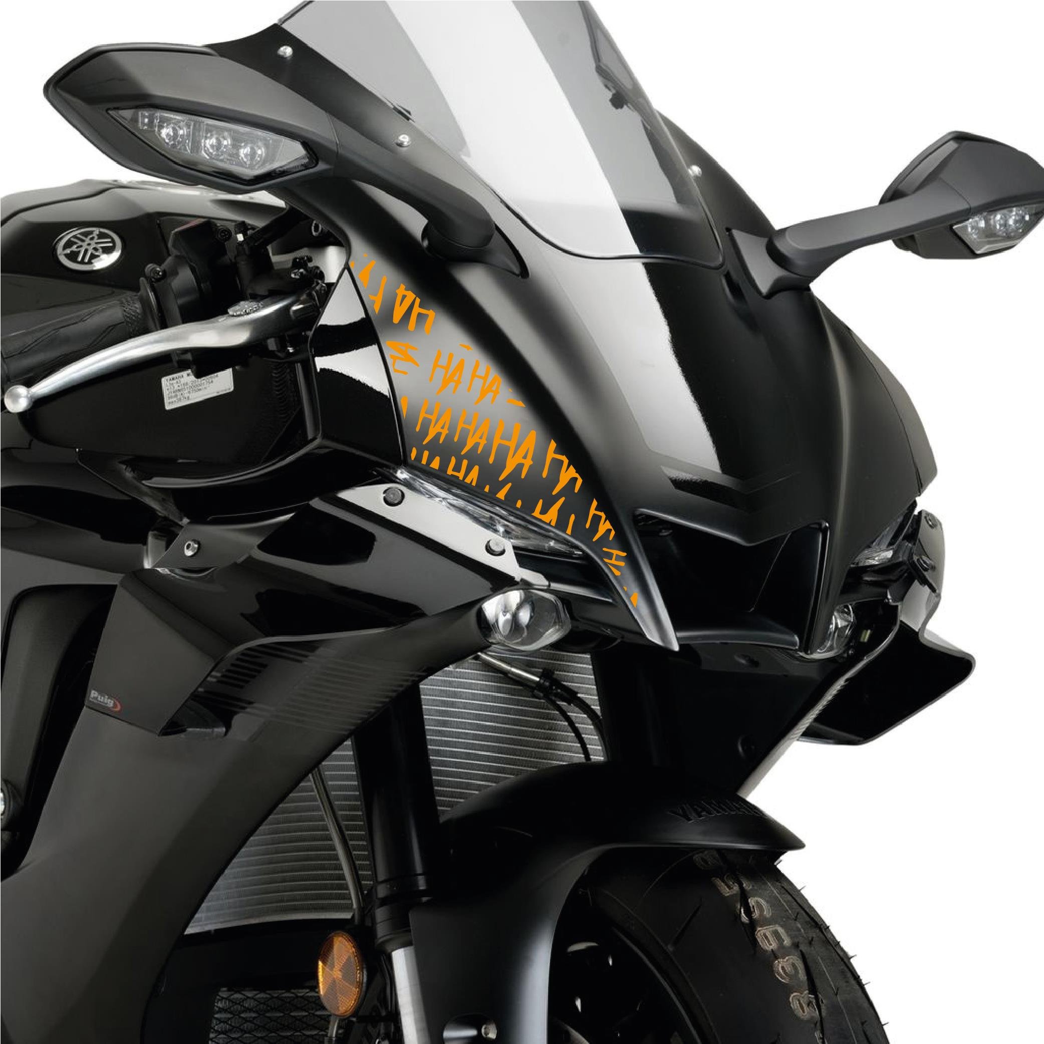 MARKALARJoker HAHA 25x25cm Folyo Kesim Evrensel Desen Kaplama Turuncu