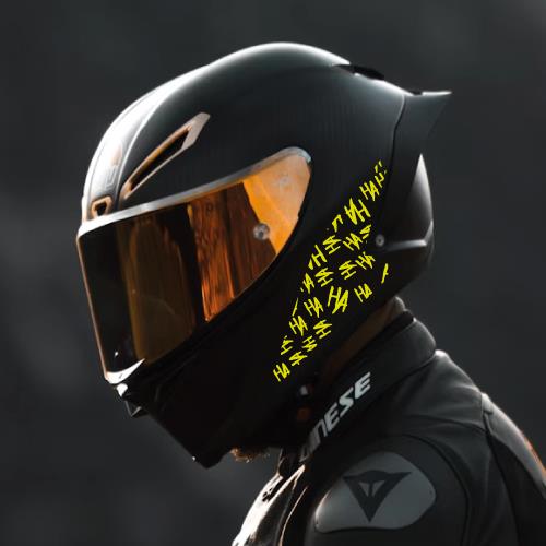 MARKALARJoker HAHA 25x25cm Folyo Kesim Evrensel Desen Kaplama Neon Sarı (Yeşil)