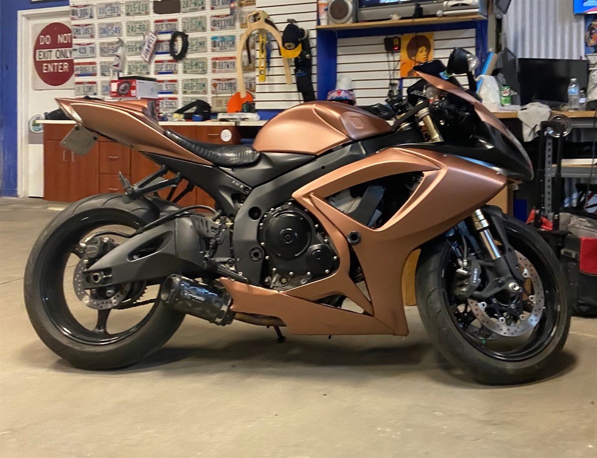 Kahverengi Motosiklet Kaplama