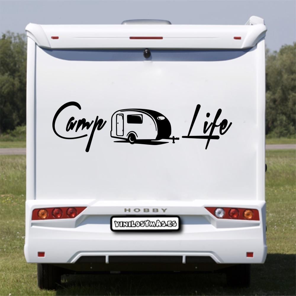 KaravanKaravan Kaplumbağa Camp Life Sticker Etiket