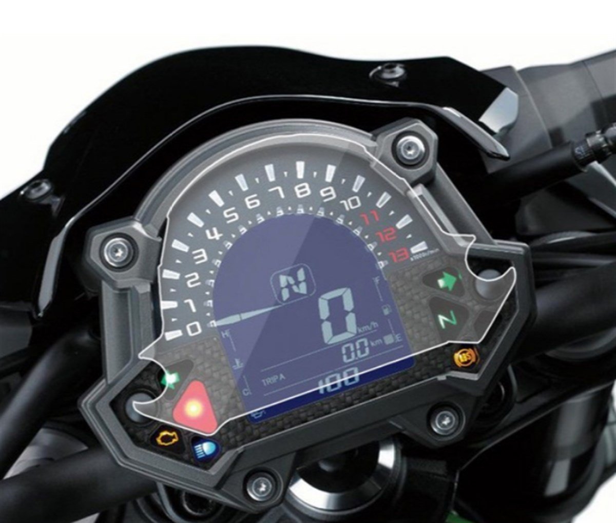 Kawasaki Z 650/900 Ekran Koruma Film Modeli