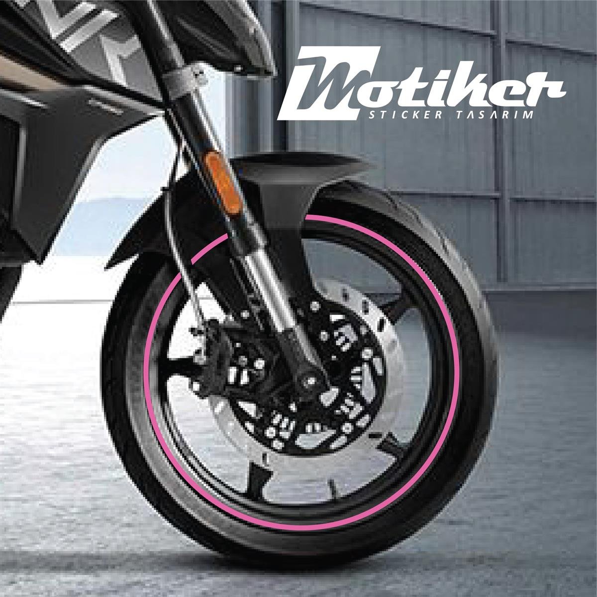 Kesiksiz Dış Motosiklet Jant Şerit 