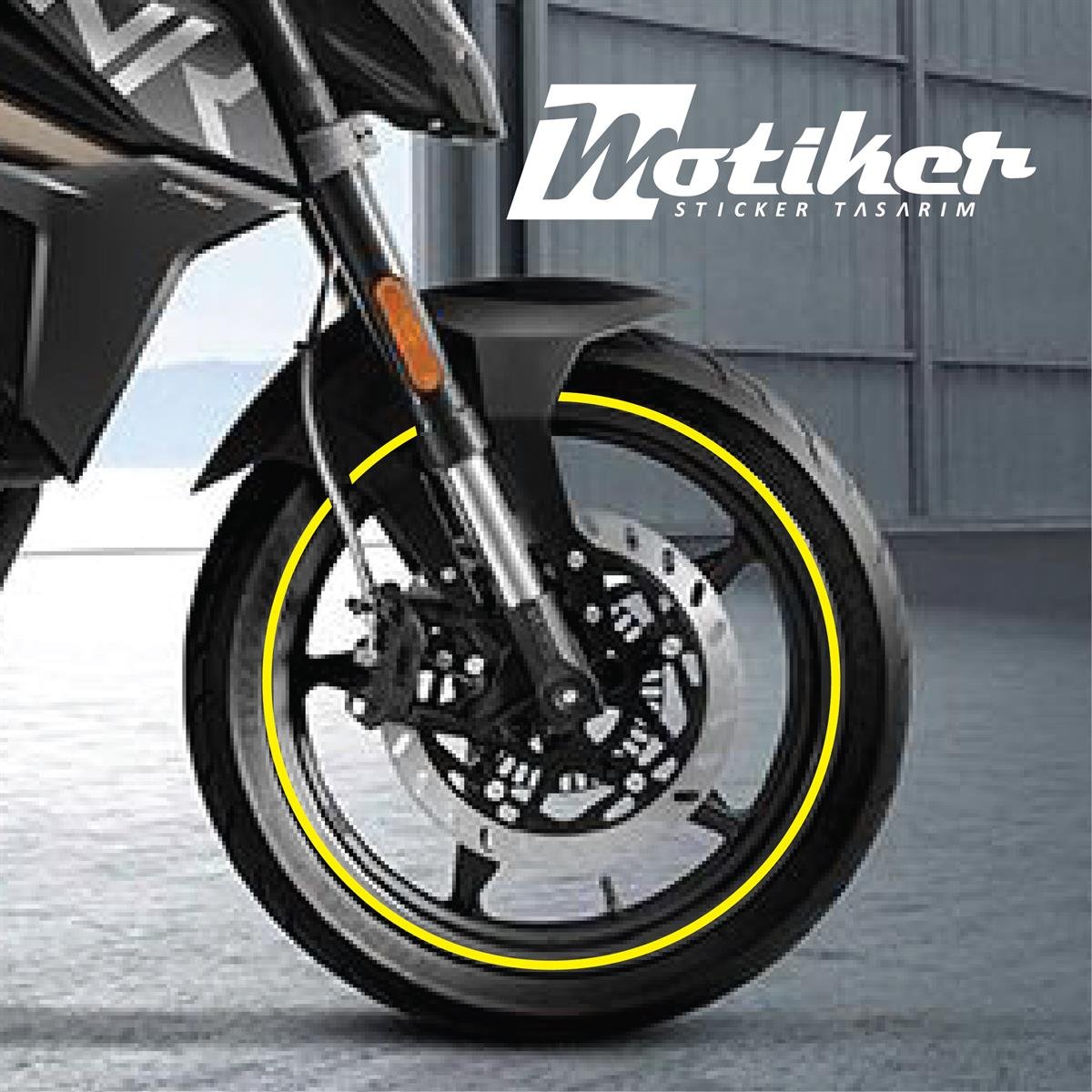 Kesiksiz Dış Motosiklet Jant Şerit 