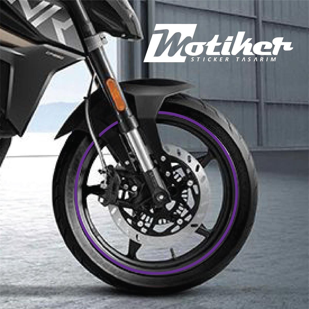 Kesiksiz Dış Motosiklet Jant Şerit 