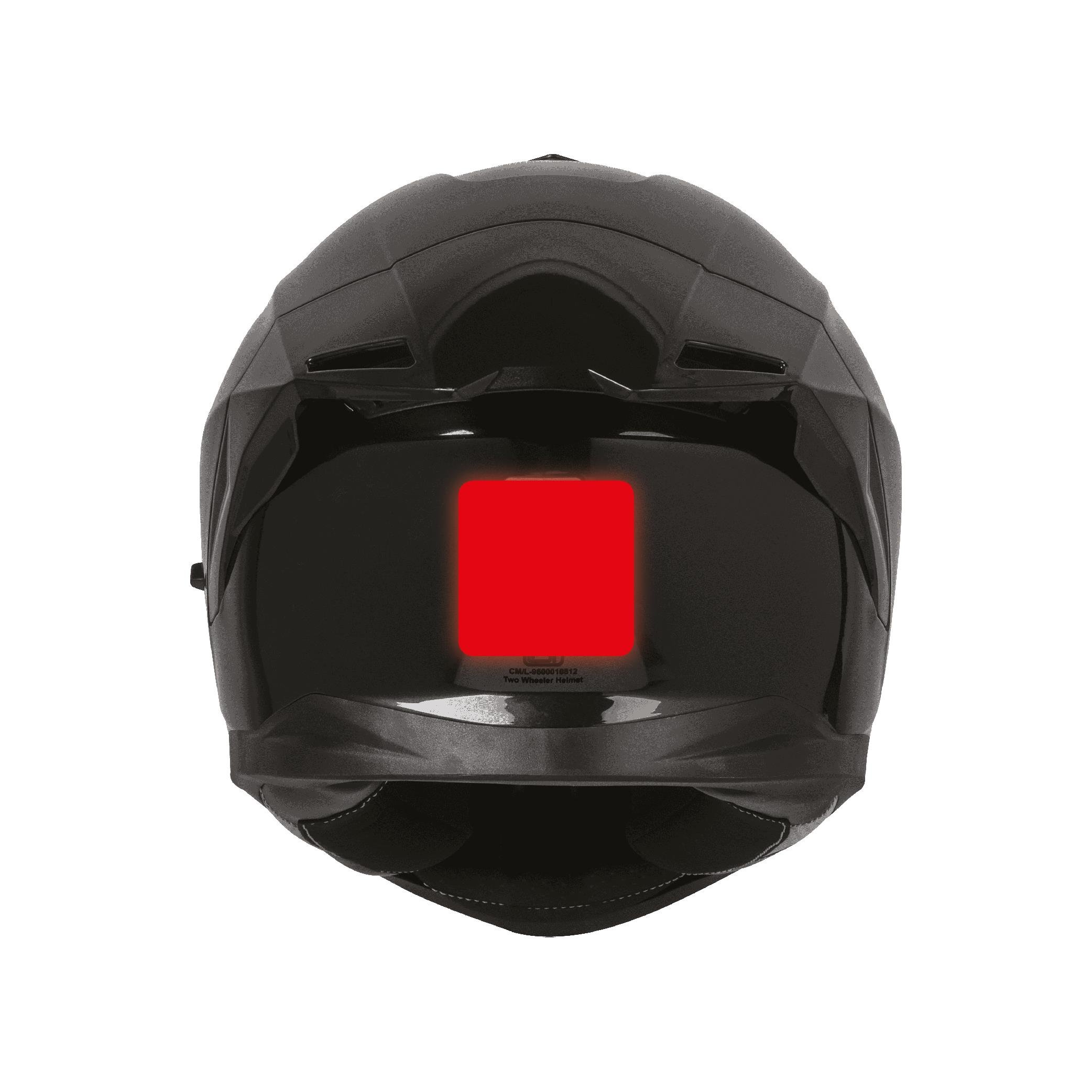 Reflective StickerKırmızı Reflective (Reflektif) 2'li Kare Sticker Paketi Otomobil Motosiklet Reflektif Parlayan Sticker Etiket Modeli