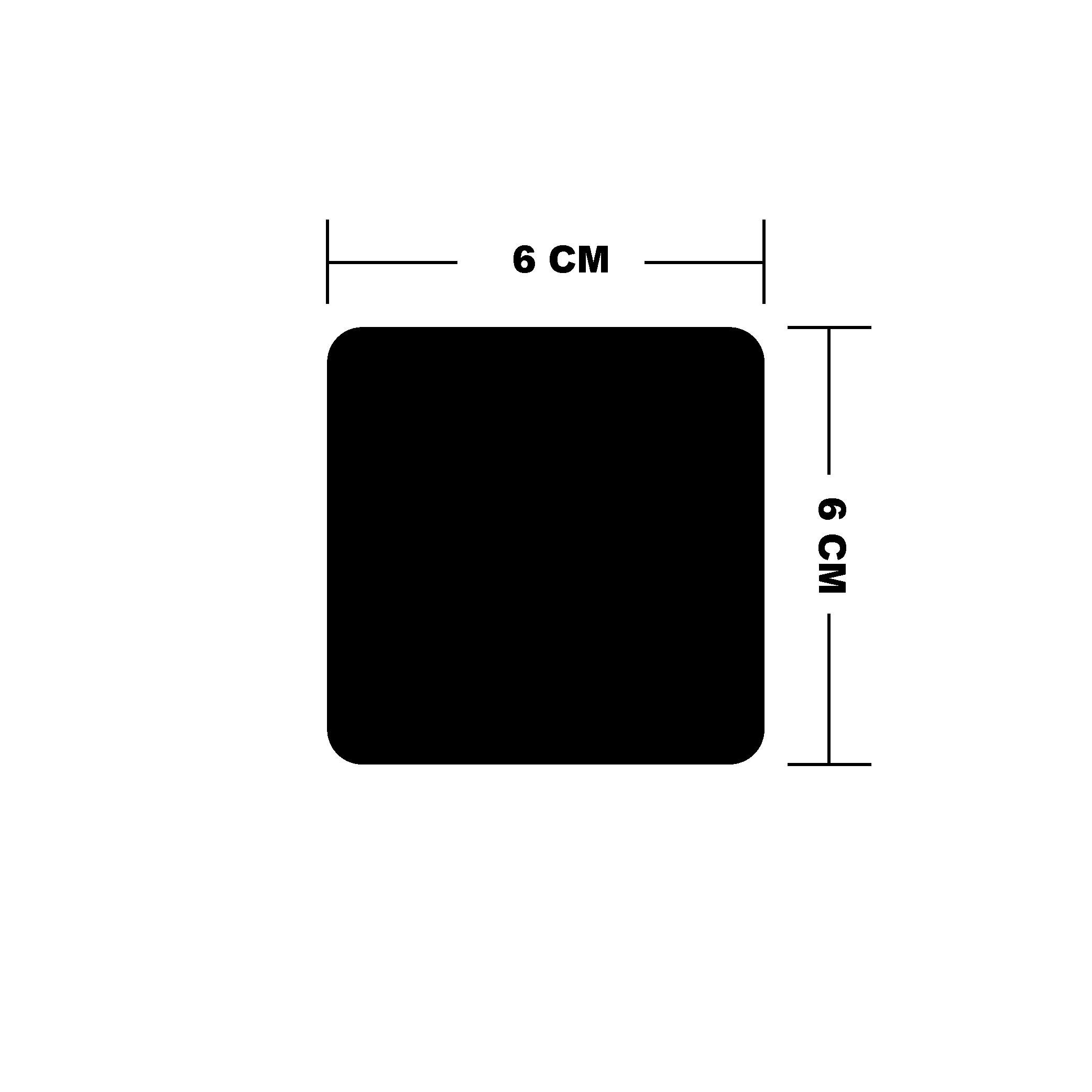 Reflective StickerKırmızı Reflective (Reflektif) 2'li Kare Sticker Paketi Otomobil Motosiklet Reflektif Parlayan Sticker Etiket Modeli