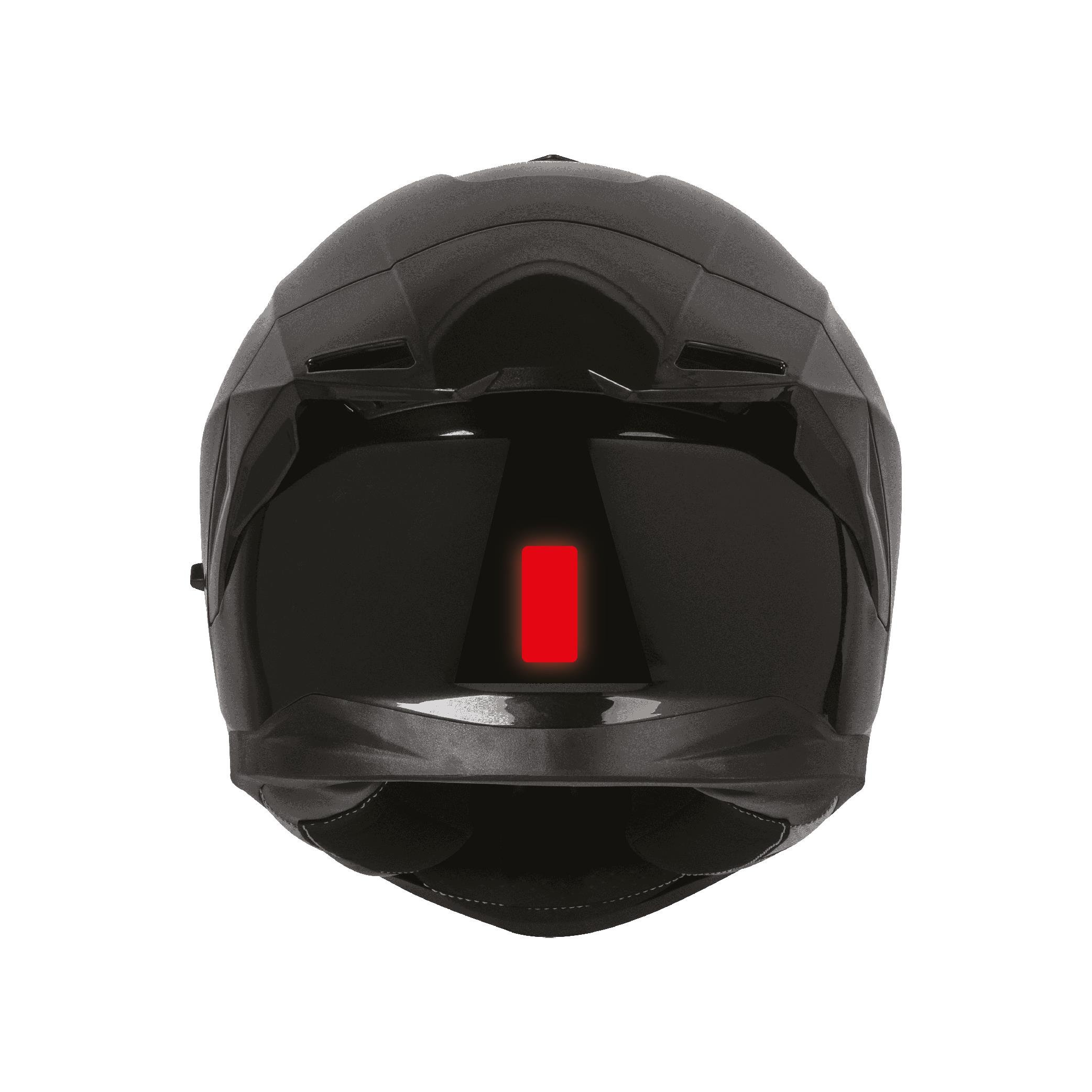 Reflective StickerKırmızı Reflective (Reflektif) 3'lü Dikdörtgen Sticker Paketi Otomobil Motosiklet Reflektif Parlayan Sticker Etiket Modeli