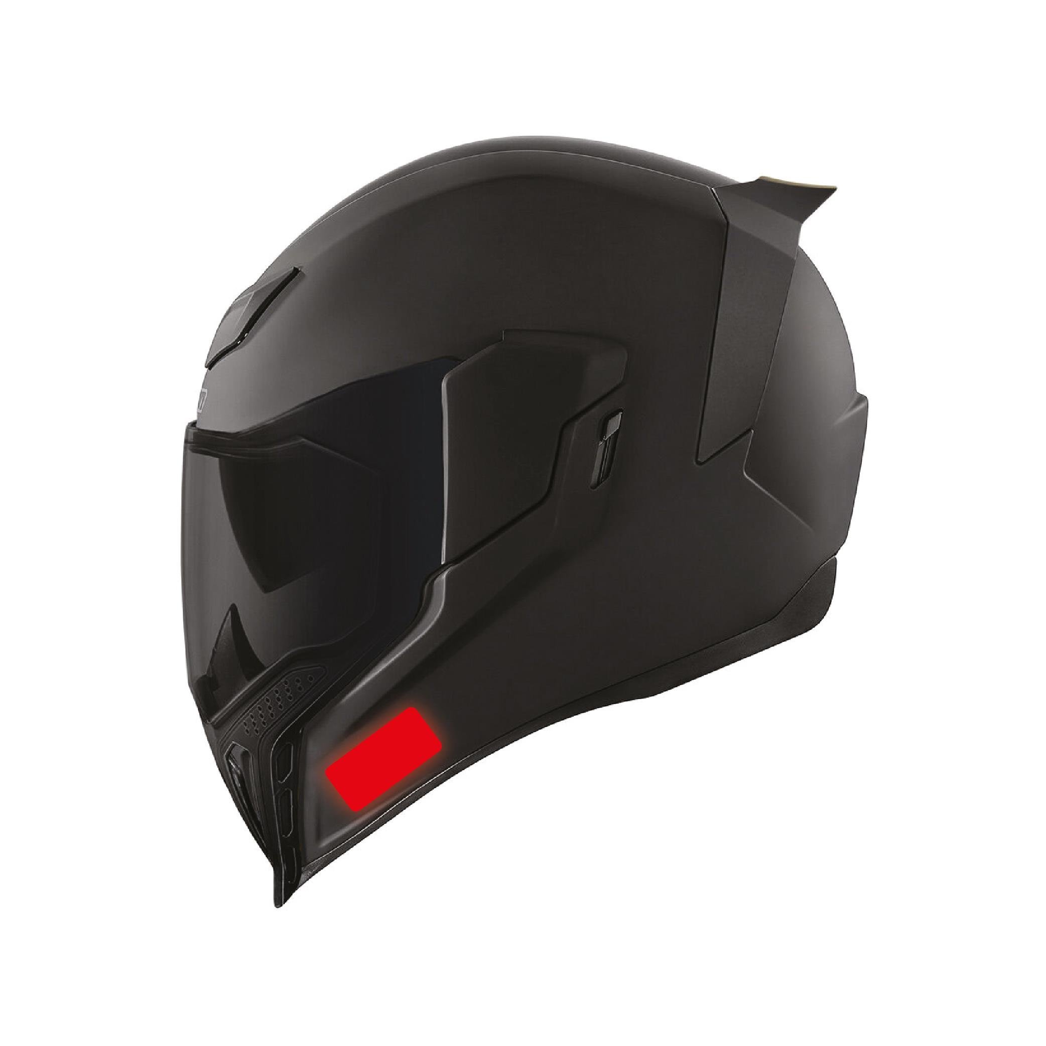 Reflective StickerKırmızı Reflective (Reflektif) 3'lü Dikdörtgen Sticker Paketi Otomobil Motosiklet Reflektif Parlayan Sticker Etiket Modeli