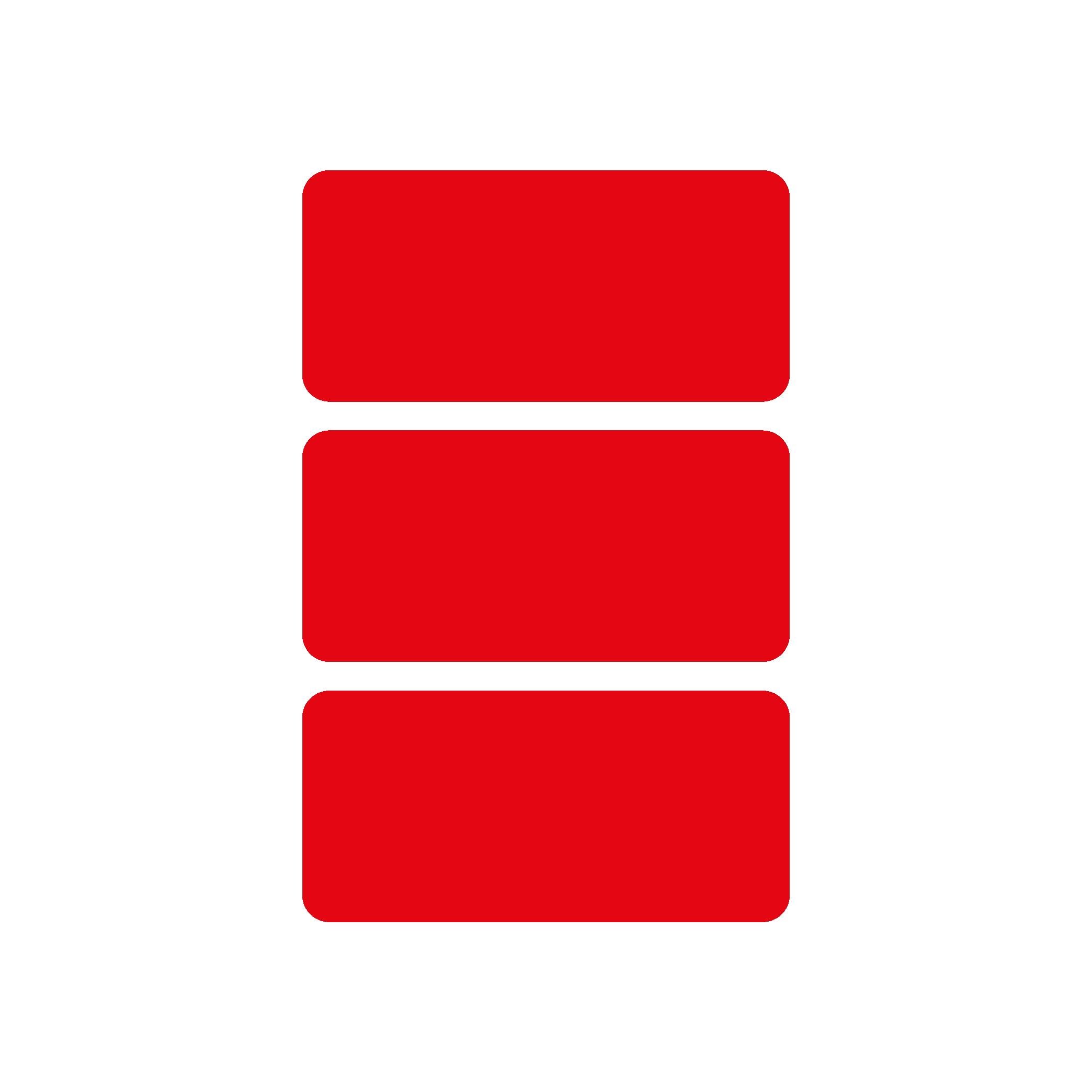 Reflective StickerKırmızı Reflective (Reflektif) 3'lü Dikdörtgen Sticker Paketi Otomobil Motosiklet Reflektif Parlayan Sticker Etiket Modeli