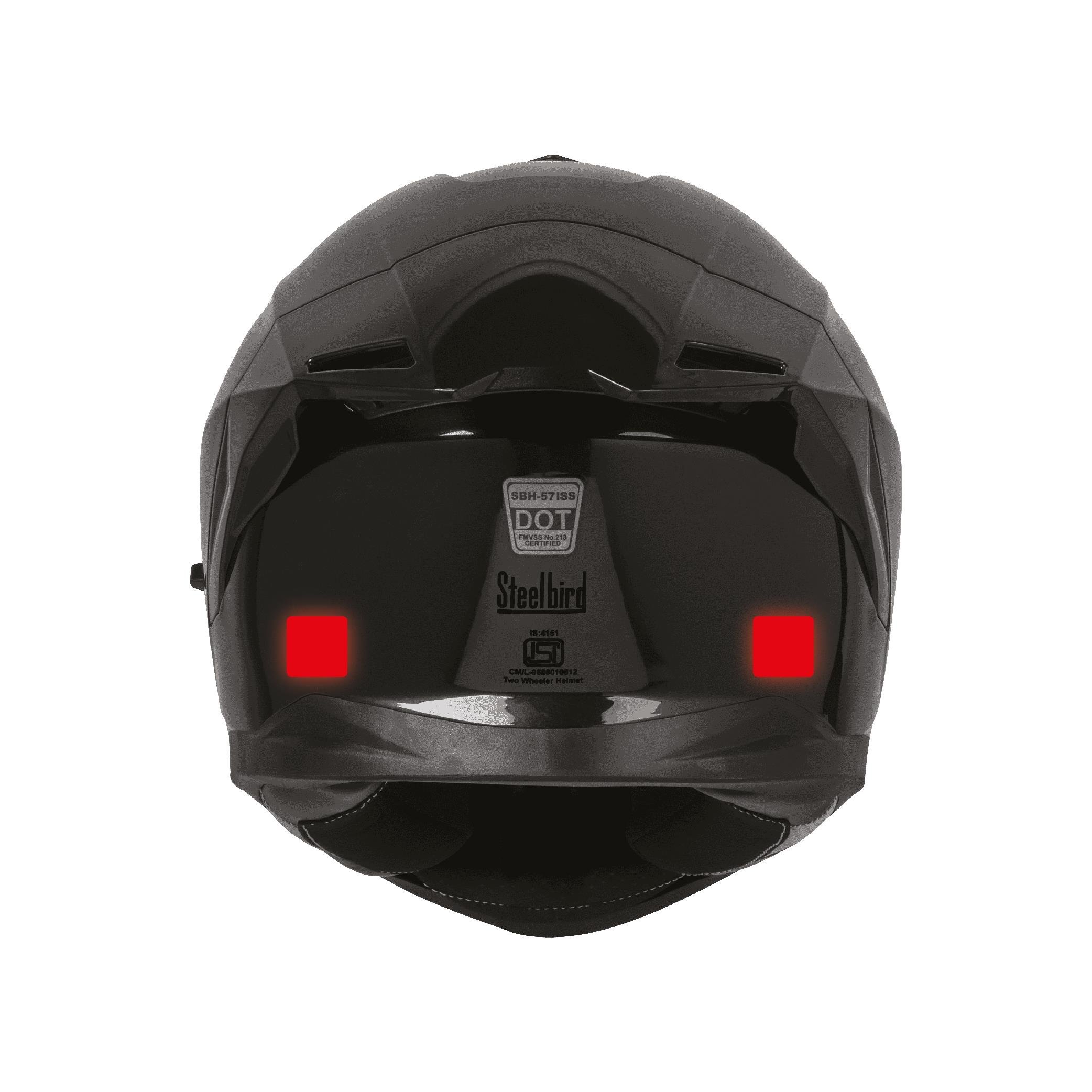 Reflective StickerKırmızı Reflective (Reflektif) 6'lı Kare Sticker Paketi Otomobil Motosiklet Reflektif Parlayan Sticker Etiket Modeli