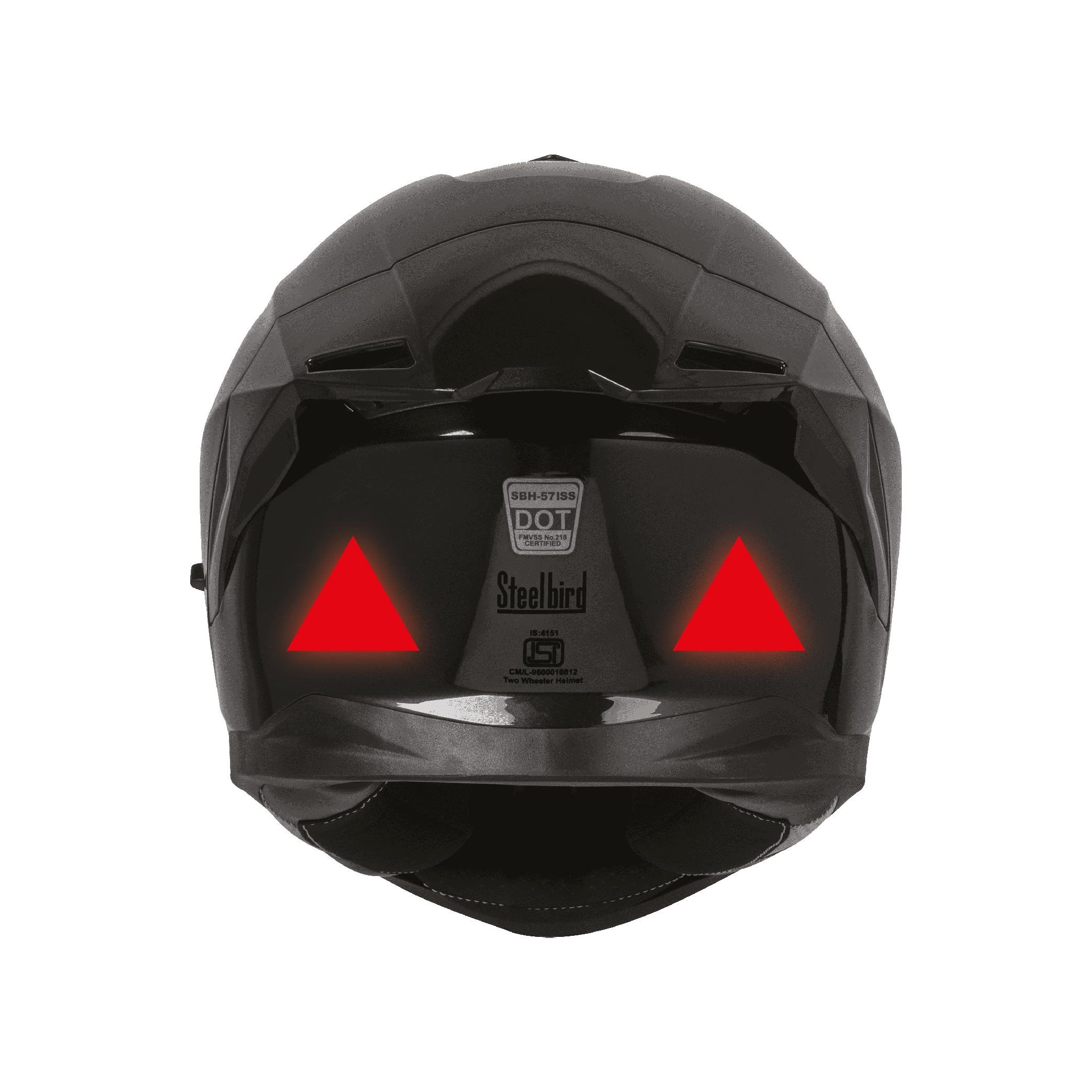 Reflective StickerKırmızı Reflective (Reflektif) Üçgen Sticker Paketi 9'lu Otomobil Motosiklet Reflektif Parlayan Sticker Etiket Modeli