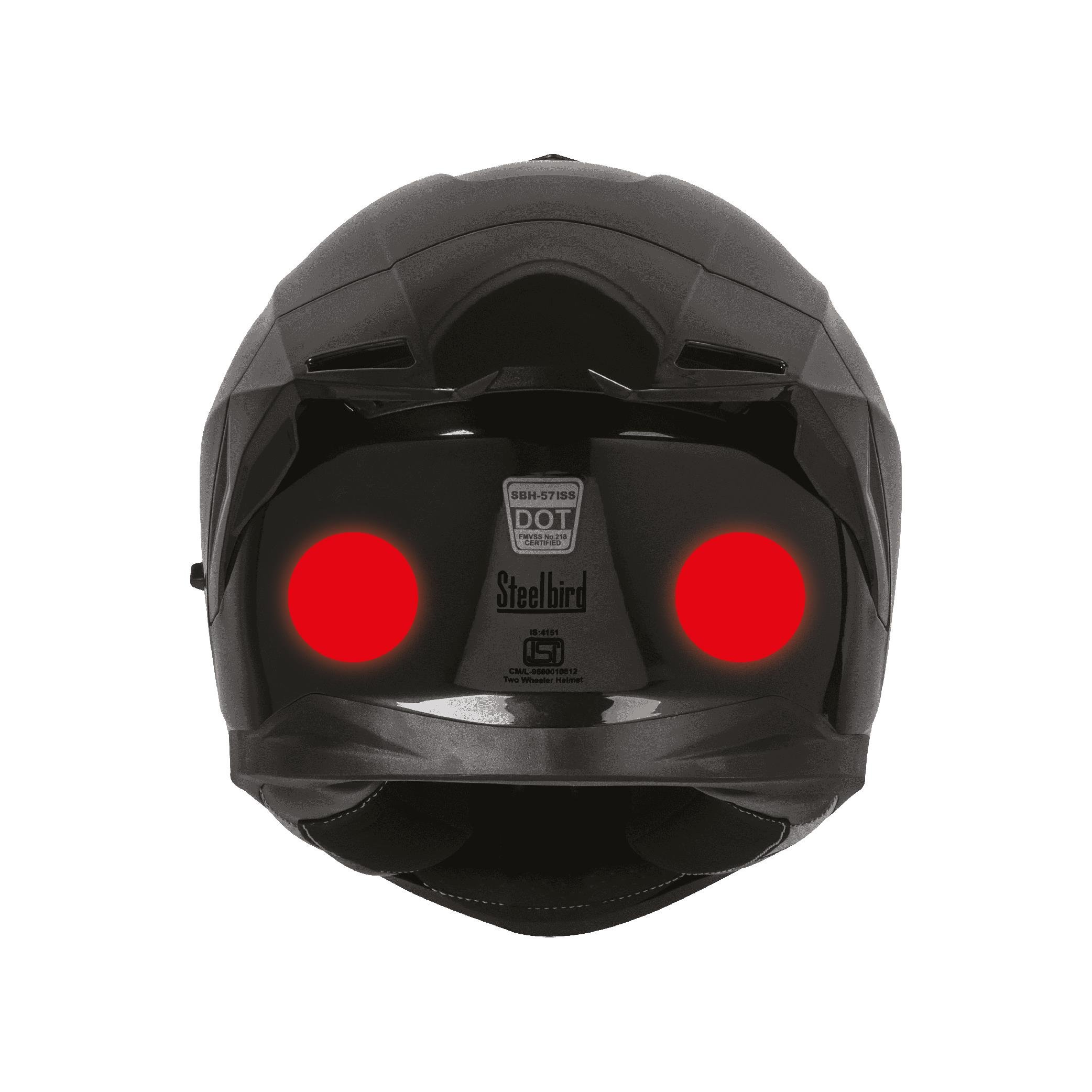 Reflective StickerKırmızı Reflective (Reflektif) Yuvarlak Sticker Paketi 8'li Otomobil Motosiklet Reflektif Parlayan Sticker Etiket Modeli