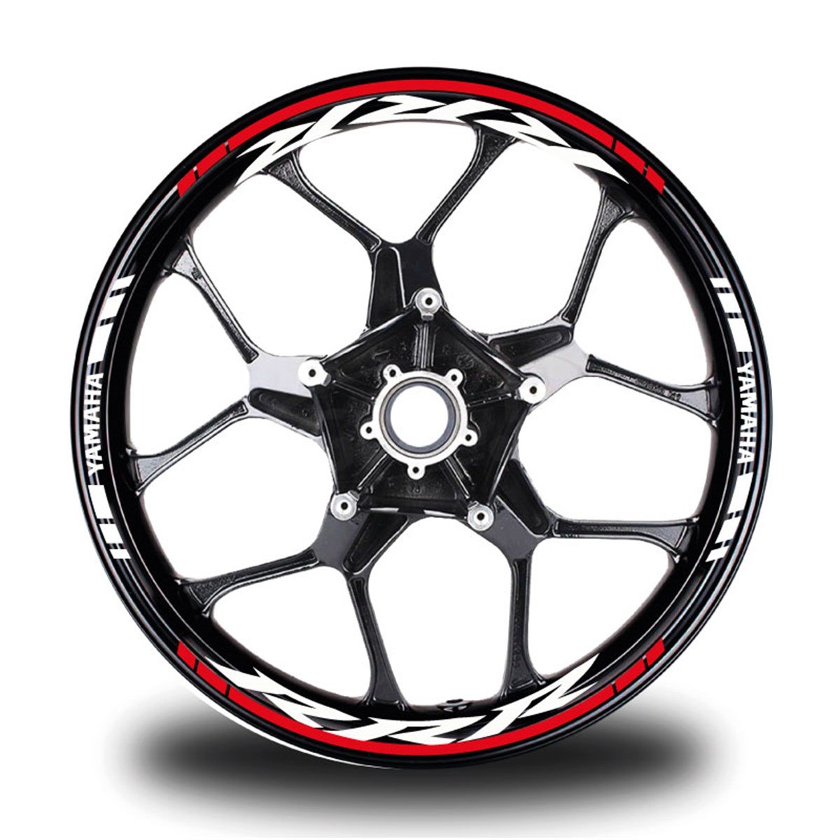 Kırmızı RRR Takım Jant Sticker Etiket