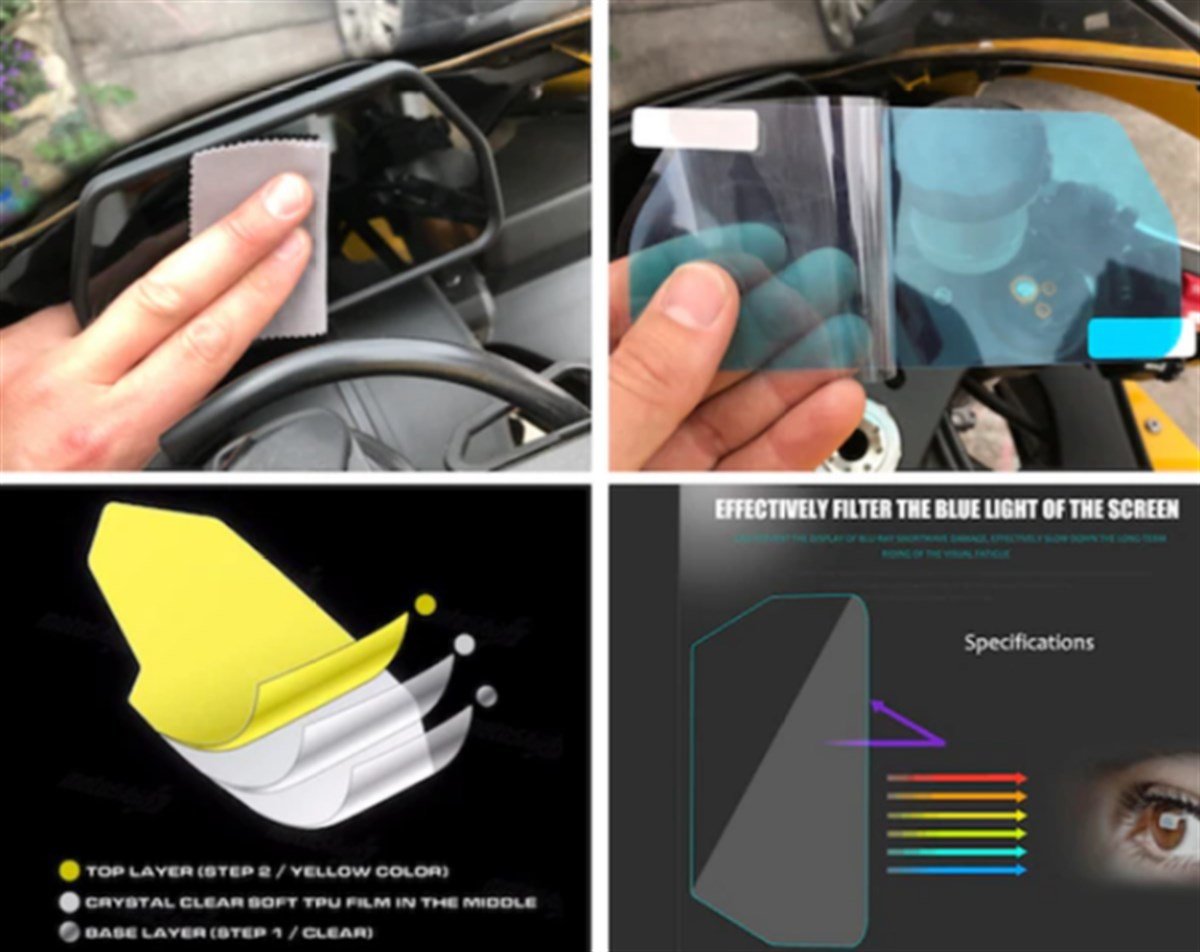 KTM 690/790 Ekran Koruma Film Modeli