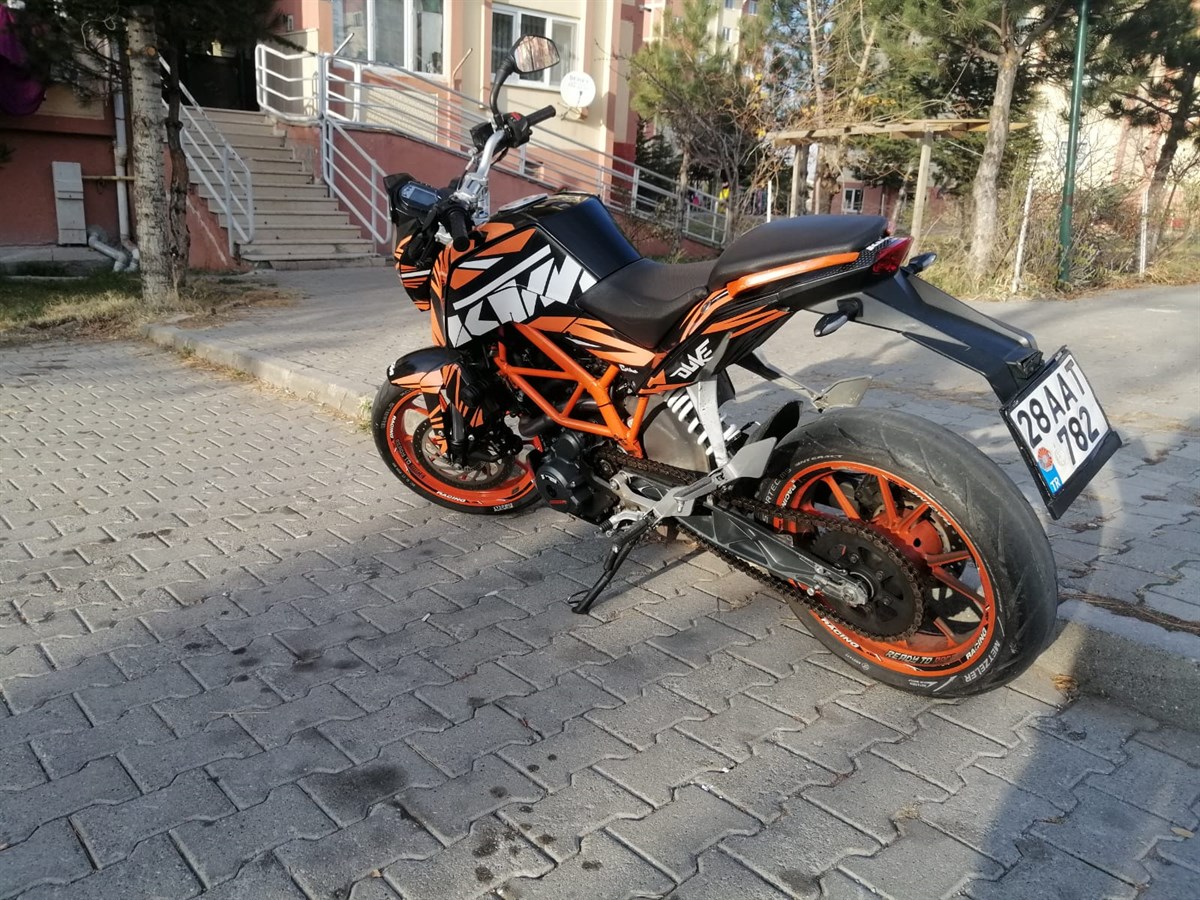 Ktm Duke Motor Sticker