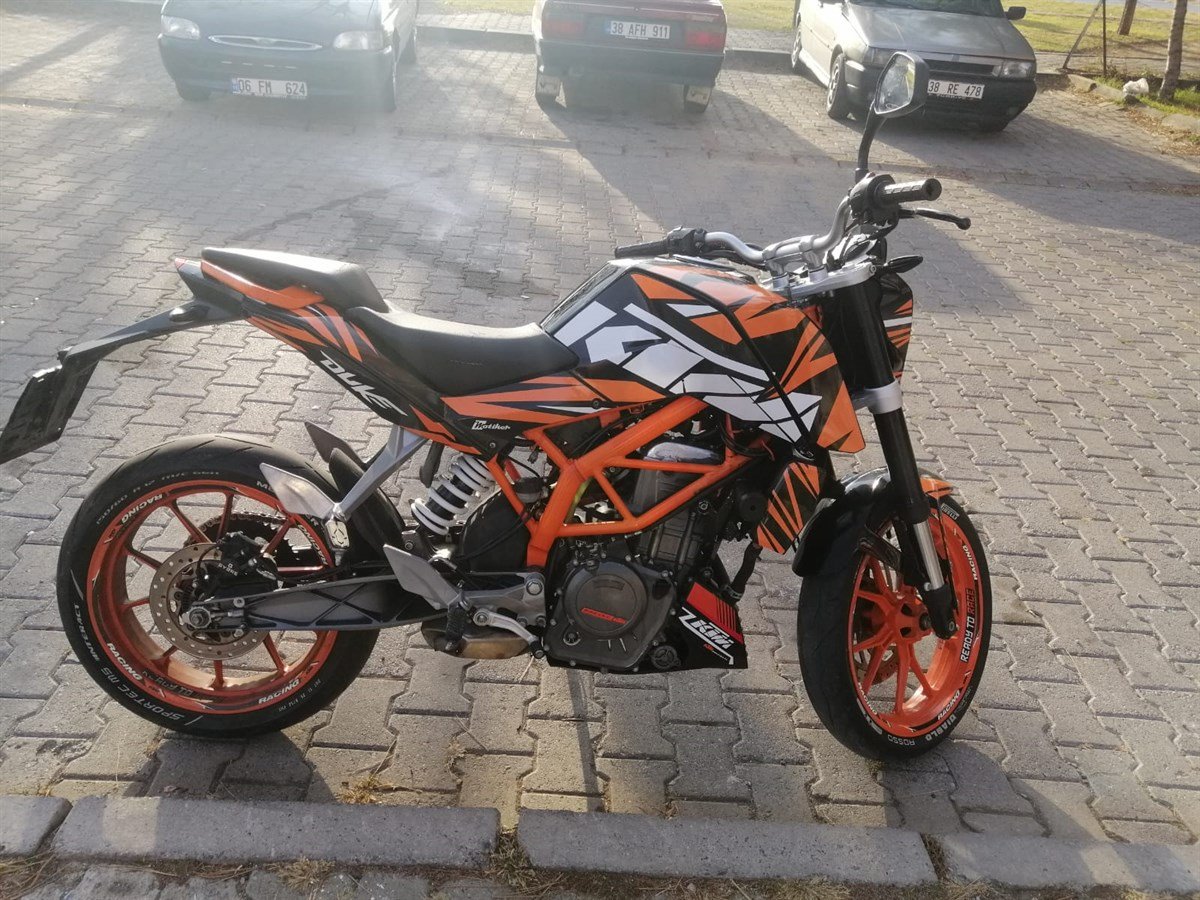 Ktm Duke Motor Sticker
