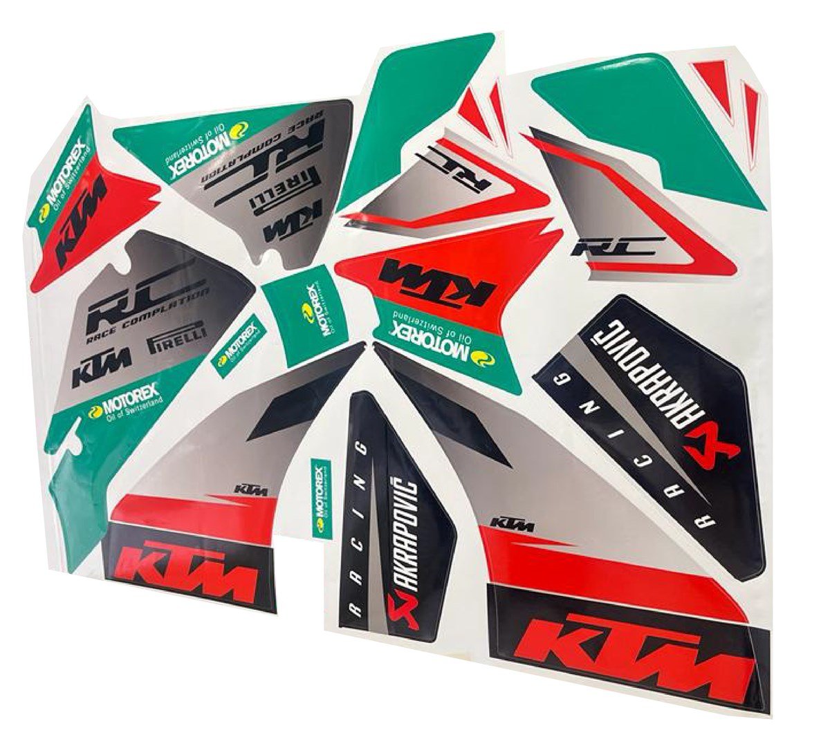 KTM RC200-RC390  Akrapoviç Tasarım Racing Modeli 