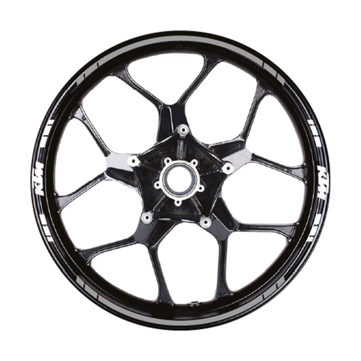 Ktm Yazılı Dış Jant Sticker Modeli