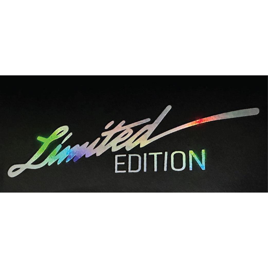 Limited Edition Hologram Sticker Etiket Kask Araba Sticker