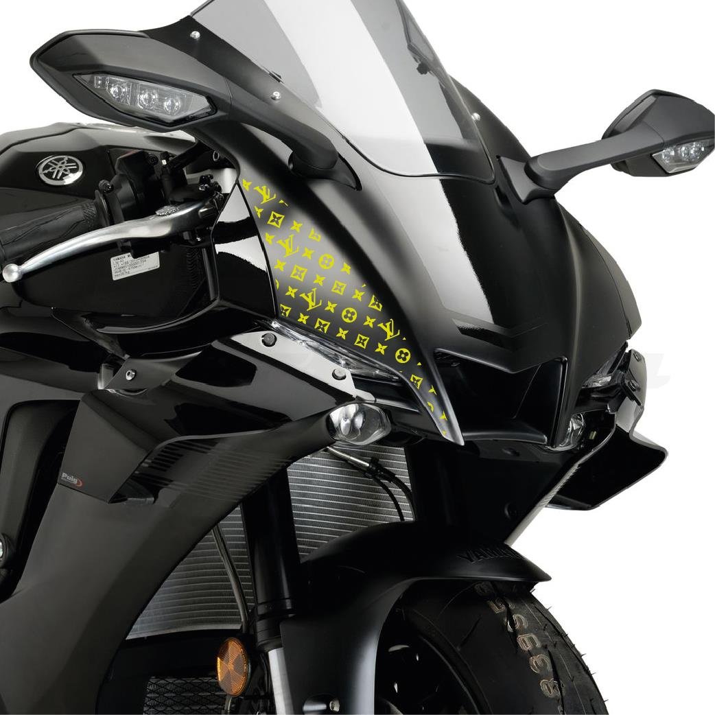 MARKALARLV 25x25cm Folyo Kesim Evrensel Desen Kaplama Neon Sarı (Yeşil)