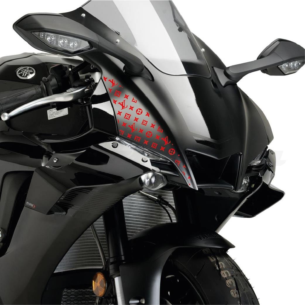 MARKALARLV 25x25cm Folyo Kesim Evrensel Desen Kaplama Kırmızı