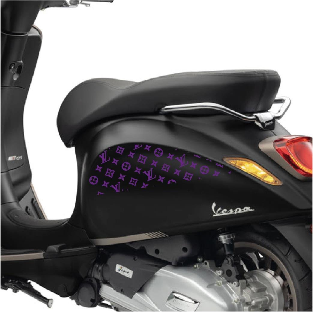 MARKALARLV 25x25cm Folyo Kesim Evrensel Desen Kaplama Mor