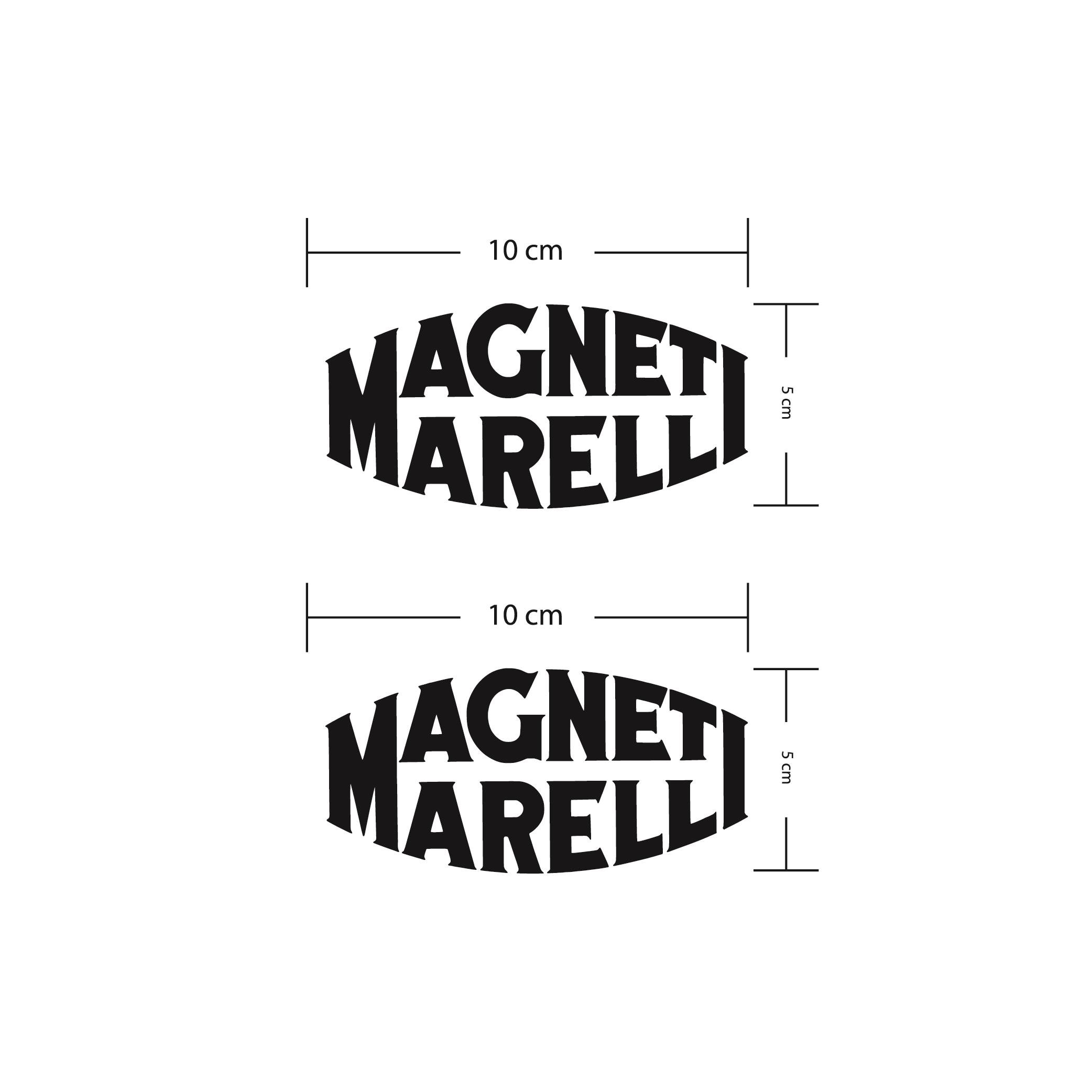 Magneti Marelli Motosiklet Sponsor Markası Sticker Etiket Modeli