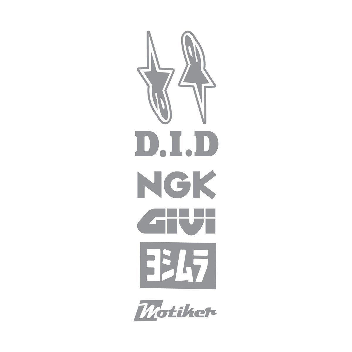 Marka Mini Sticker Etiket Modeli