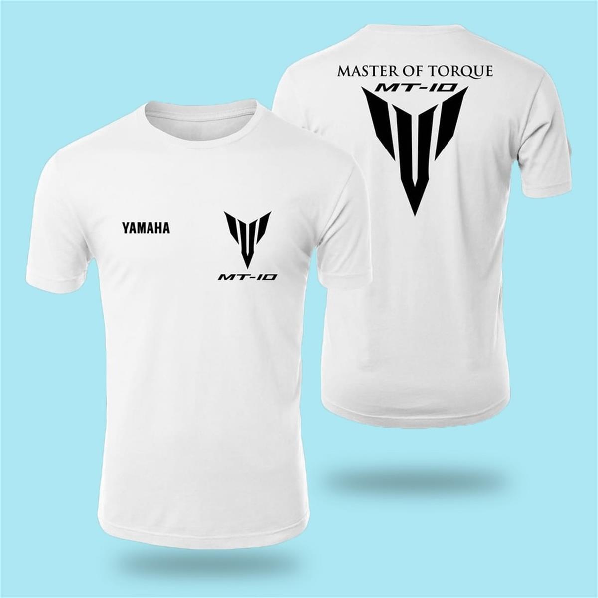 Master of Torque Beyaz Baskılı Tshirt Modeli