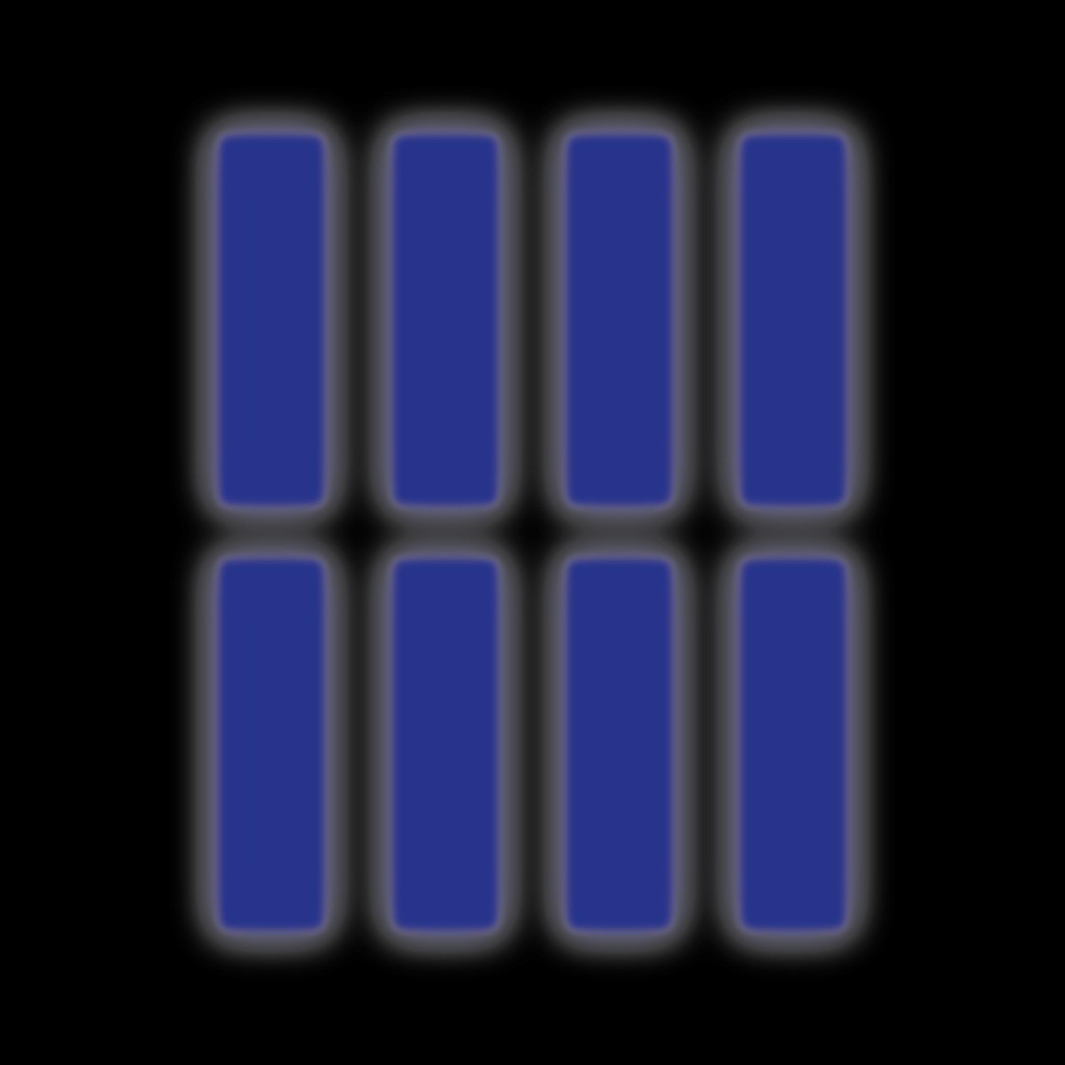 Reflective StickerMavi Reflective (Reflektif) Sticker Paketi 8'li Otomobil Motosiklet Reflektif Parlayan Sticker Etiket Modeli