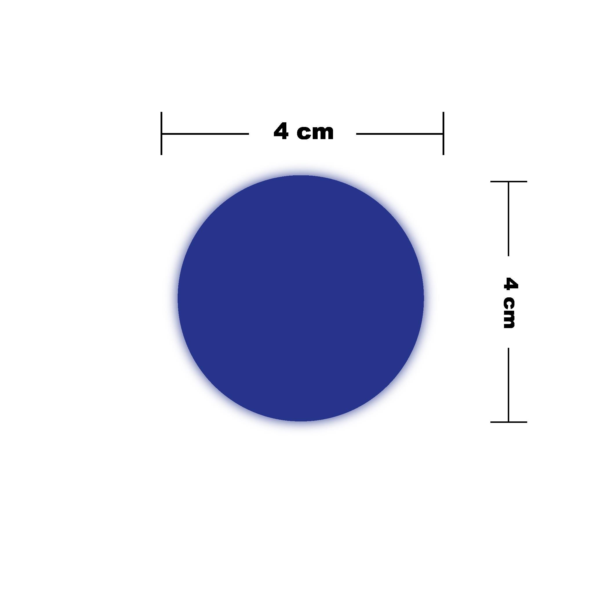 Reflective StickerMavi Reflective (Reflektif) Yuvarlak Sticker Paketi 8'li Otomobil Motosiklet Reflektif Parlayan Sticker Etiket Modeli