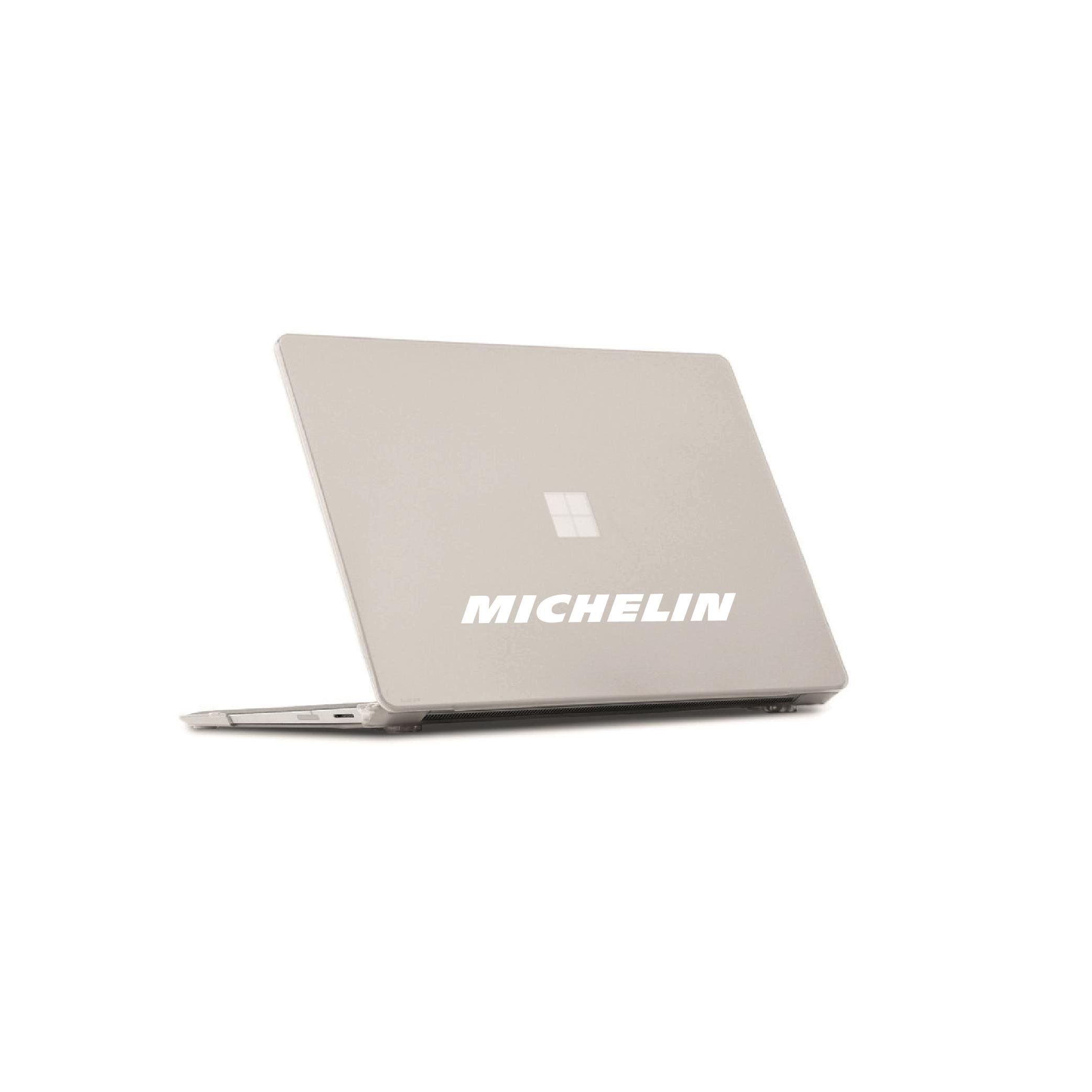 Michelin Beyaz Motosiklet Sponsor Markası Sticker Etiket Modeli