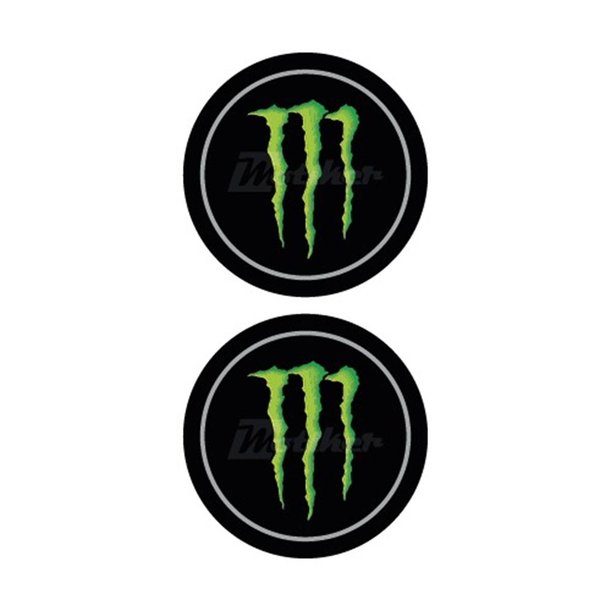 Monster Damla Logo Sticker 