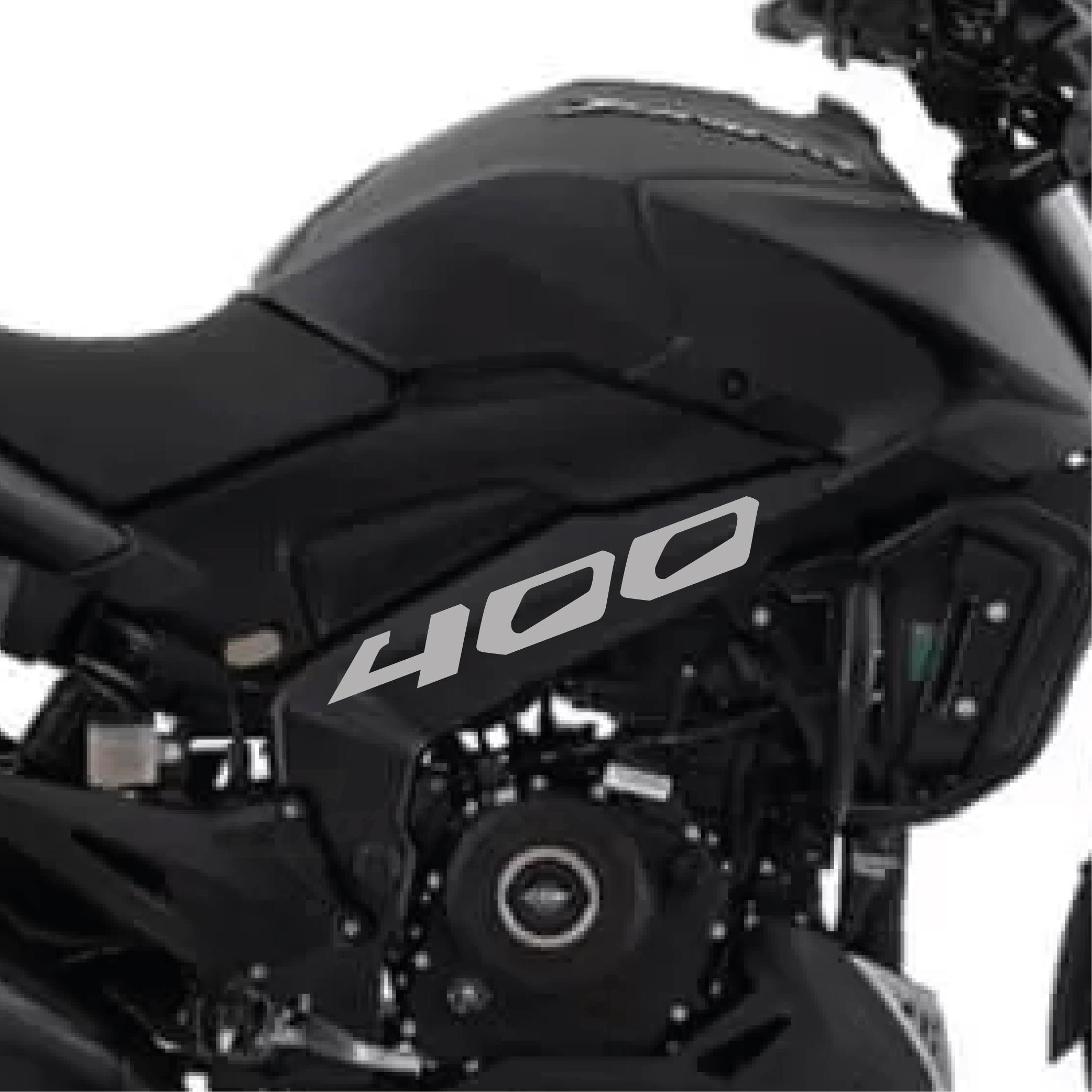 DOMINAR 400Motiker Bajaj Dominar Gri 400 Yazı Sticker Etiket Modeli