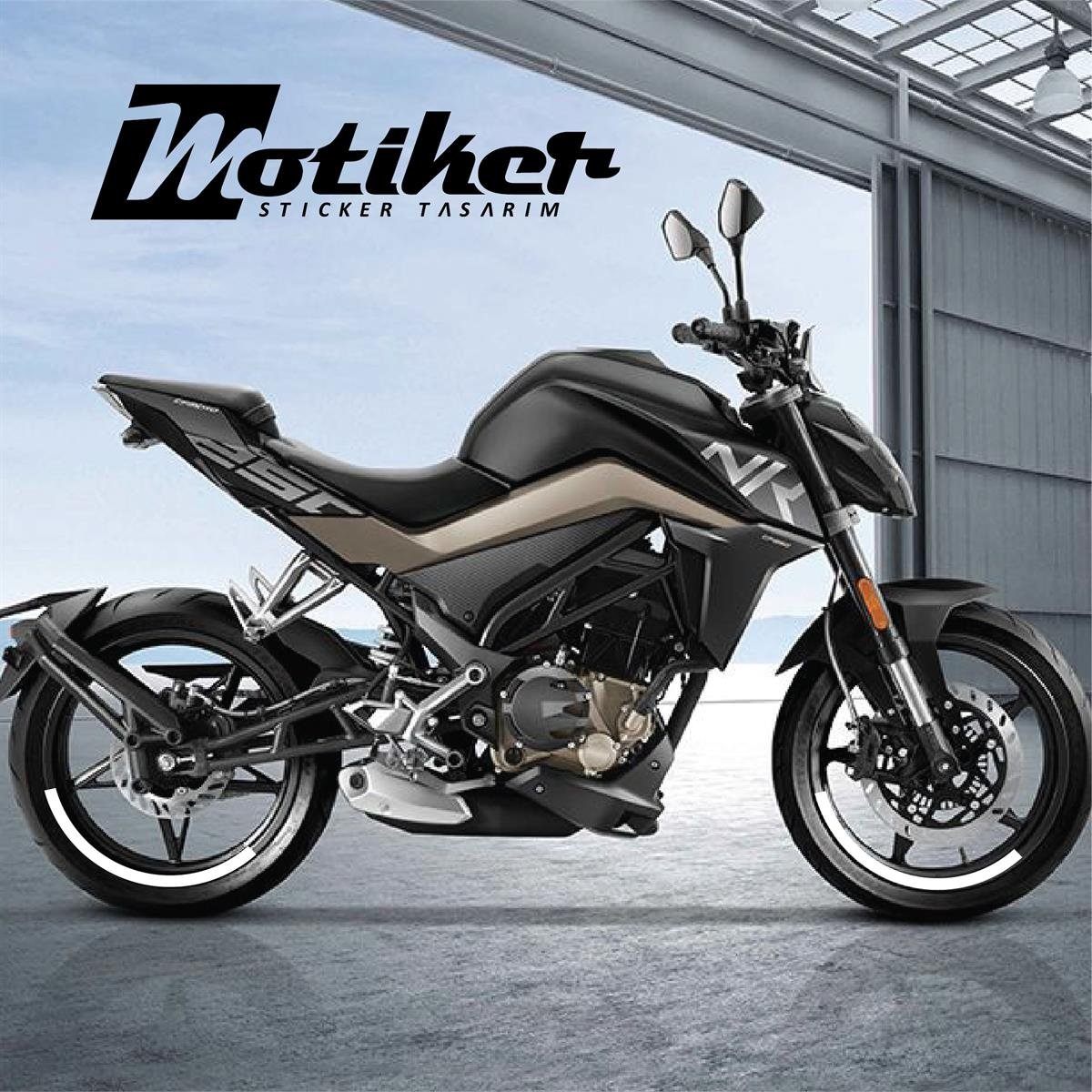 Motosiklet Yarım İç Dış Jant Modeli 4/1