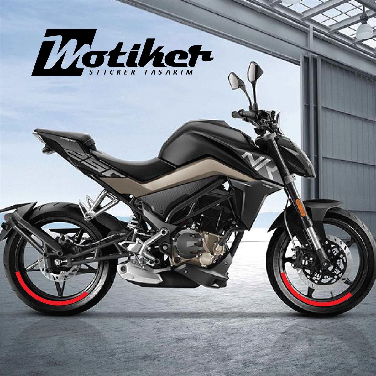 Motosiklet Yarım İç Dış Jant Modeli 4/1