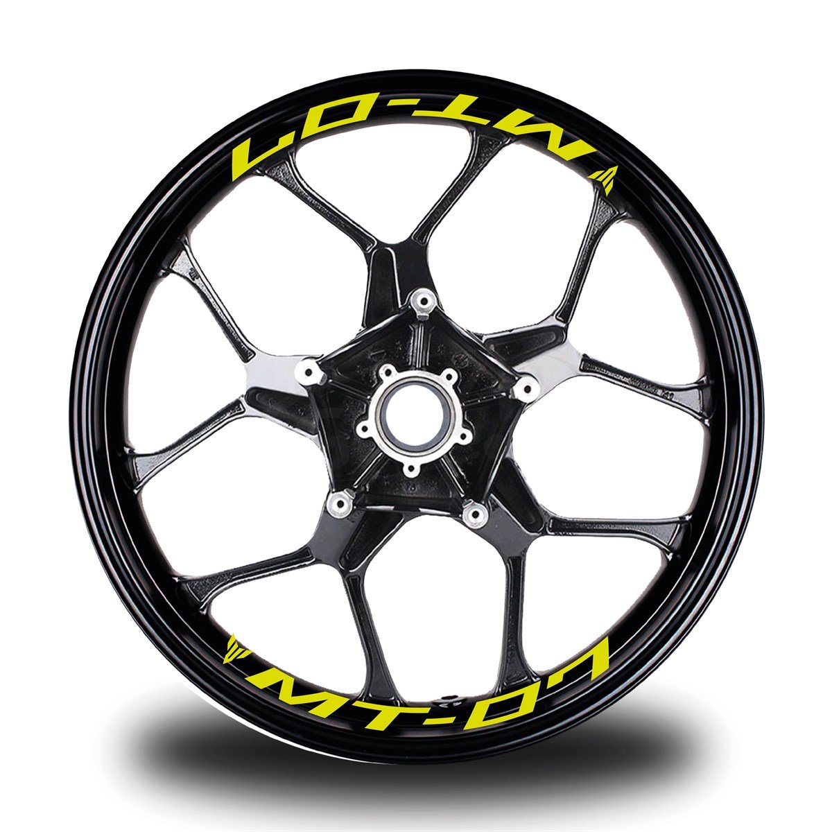 Mt-07 Yazılı 8Li Jant İçi Yazı Sticker Etiket