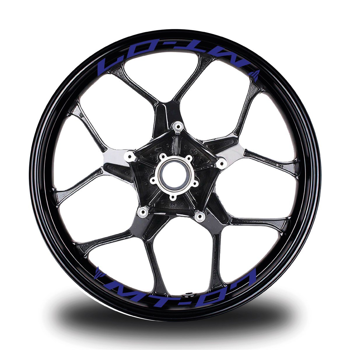 Mt-07 Yazılı 8Li Jant İçi Yazı Sticker Etiket