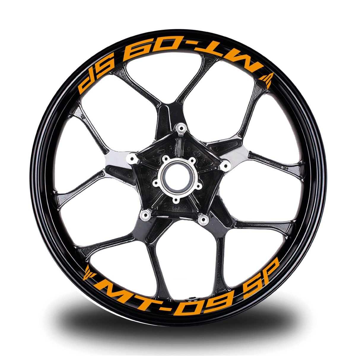 Mt-09 Sp Yazılı 8'li Jant İçi Yazı Sticker Etiket Modeli