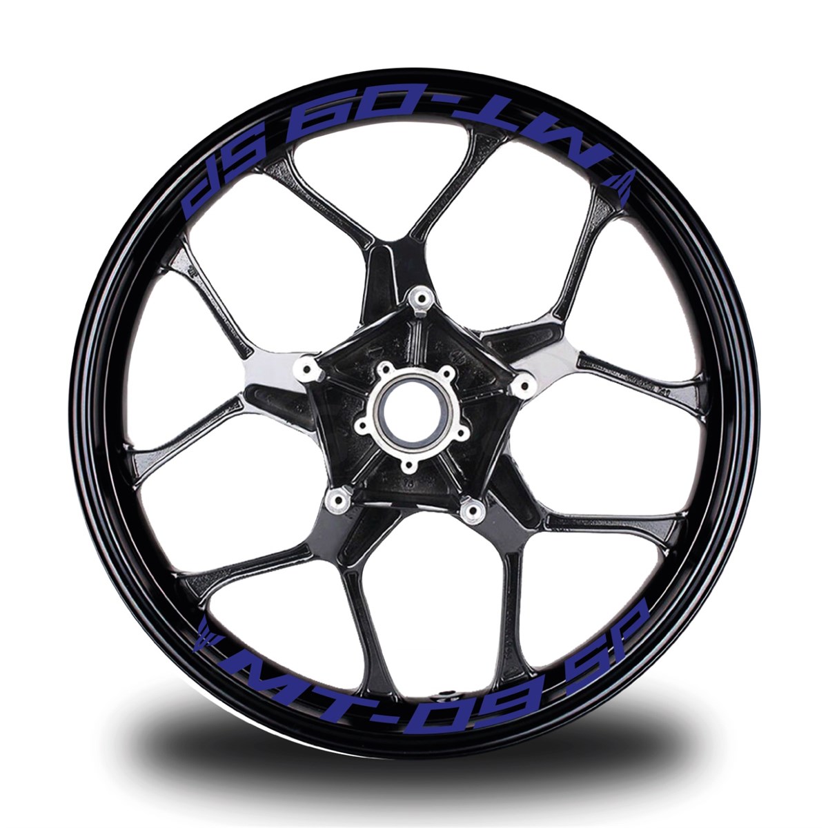 Mt-09 Sp Yazılı 8'li Jant İçi Yazı Sticker Etiket Modeli