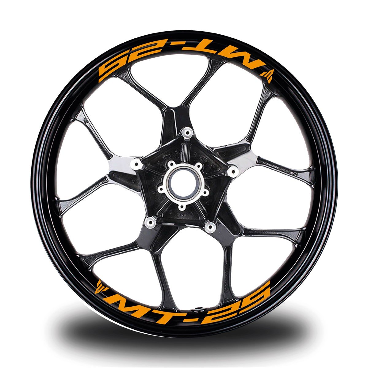 Mt-25  Yazılı 8Li Jant İçi Yazı Sticker Etiket