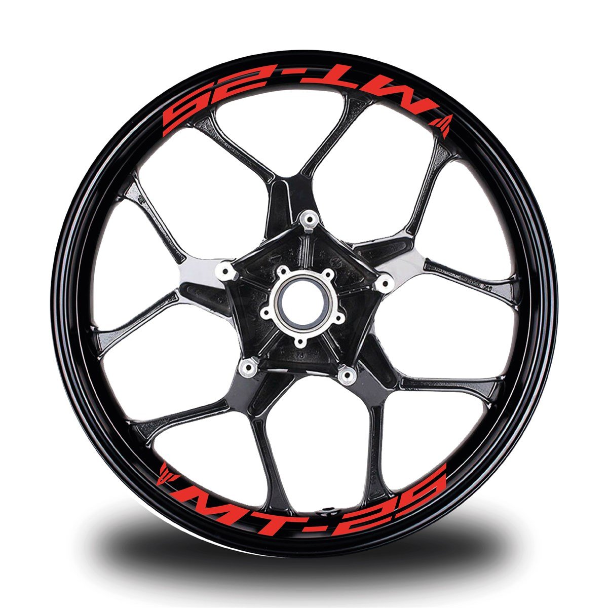 Mt-25  Yazılı 8Li Jant İçi Yazı Sticker Etiket