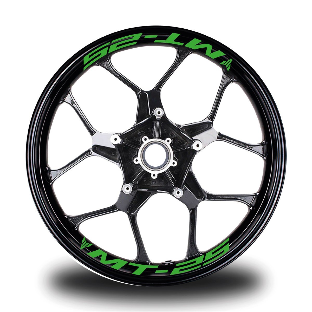 Mt-25  Yazılı 8Li Jant İçi Yazı Sticker Etiket