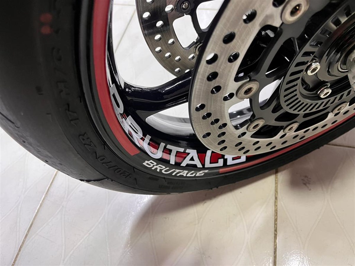 MV Agusta Brutale Jant Sticker Modeli