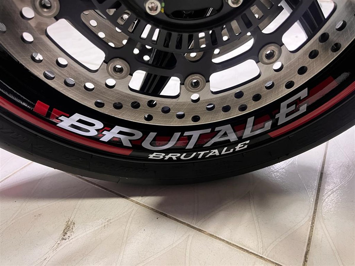MV Agusta Brutale Jant Sticker Modeli