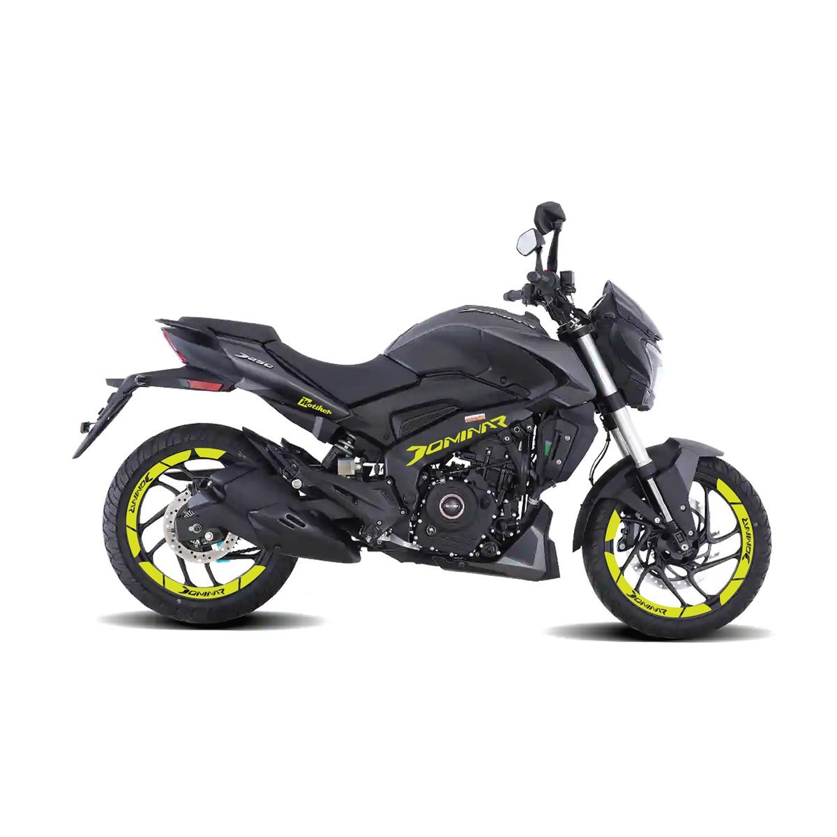 Neon Renk Bajaj Dominar 250-400 İç Dış Jant Sticker Modeli 